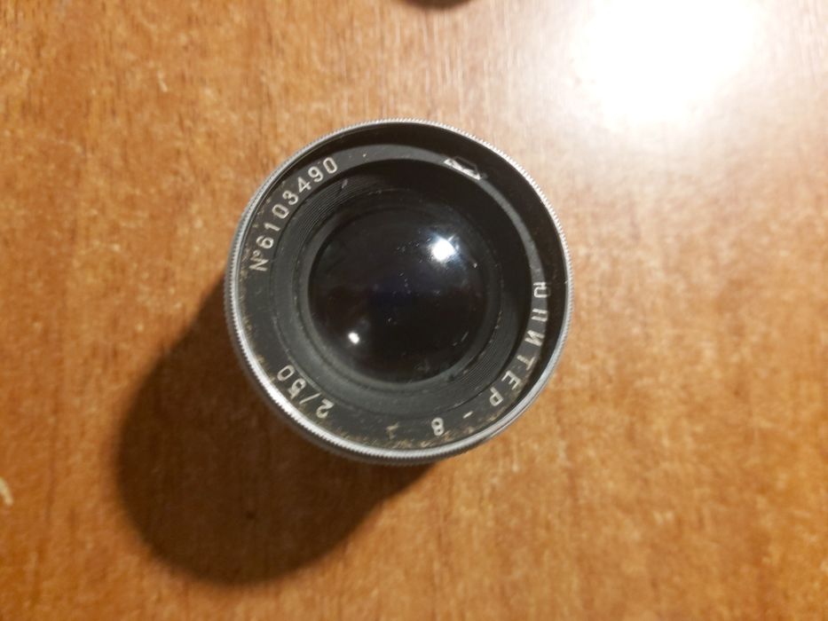 Aparat foto film Zorki 4 + obiectiv Jupiter 50 f2 si etui