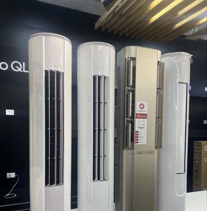 Колонный кондиционер Rulls 24 Dc Inverter 80кв Доставка бесплатно