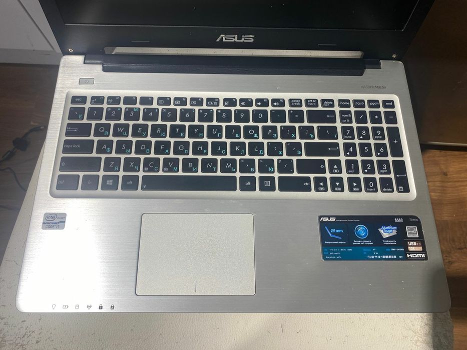 Металлический ASUS intel core i5/Nvidia GeForce