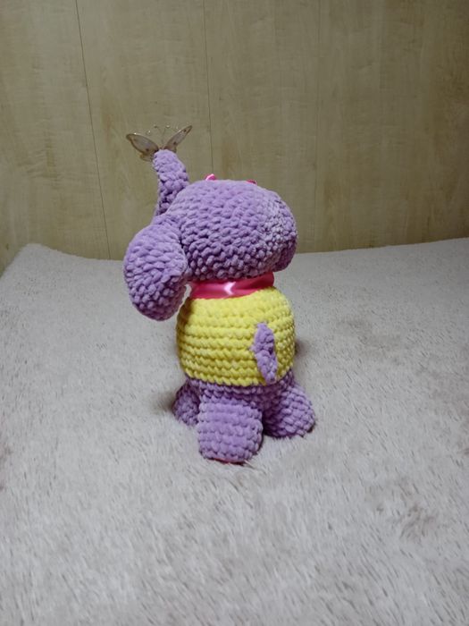 Слоник крючком. Ручная работа.