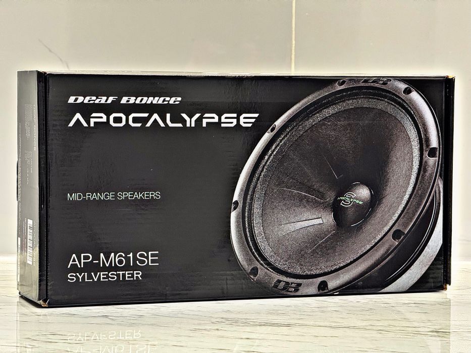 Эстрадные колонки*Deaf Bonce*APOCALYPSE*-SILVESTER AP-M61SE(16см)