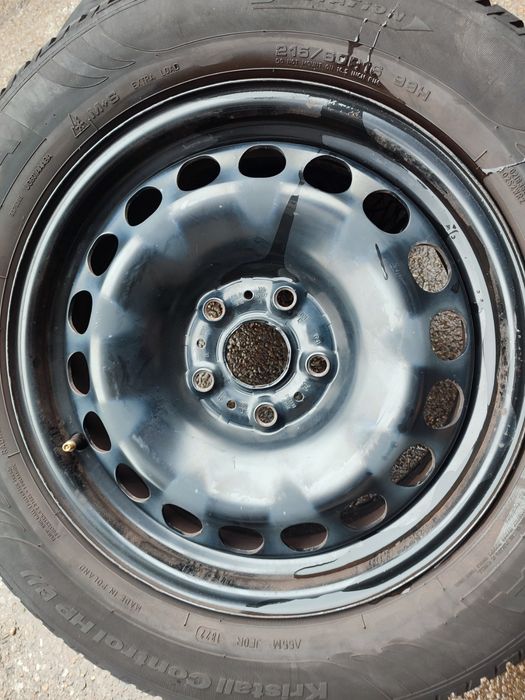 16" 2броя железни джанти с гуми са Vw Passat.