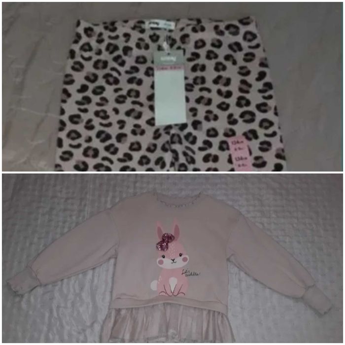 Bluza fete + Colanti MĂRIME 134