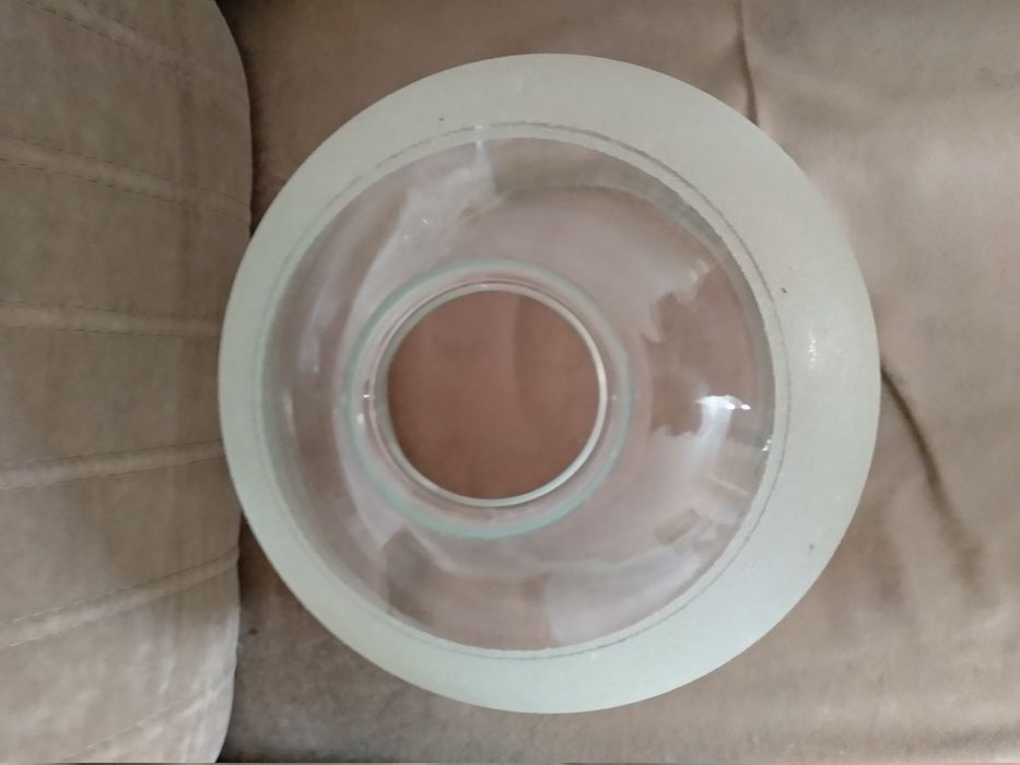 Абажур стеклянный круглый