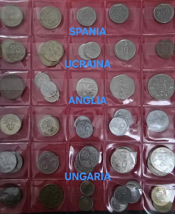 Monede vechi și actuale