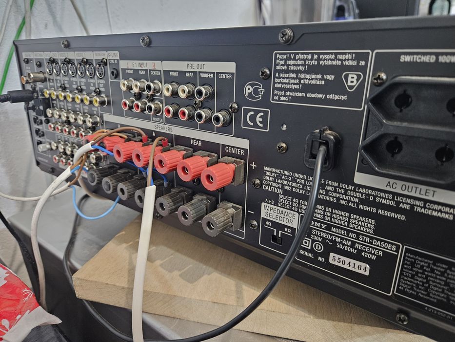Amplificator Sony da50es