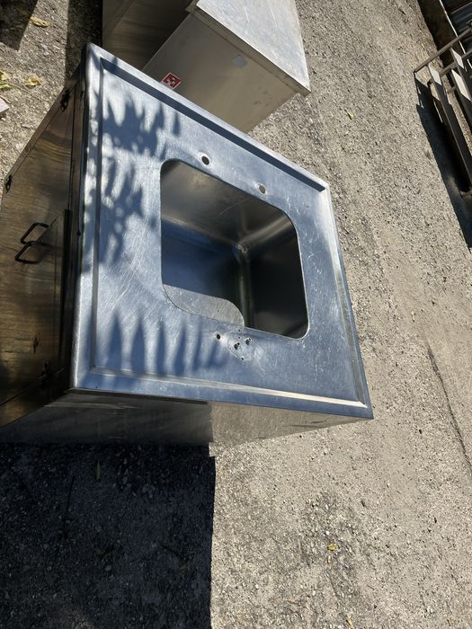 Мивка неръждавейка шкаф