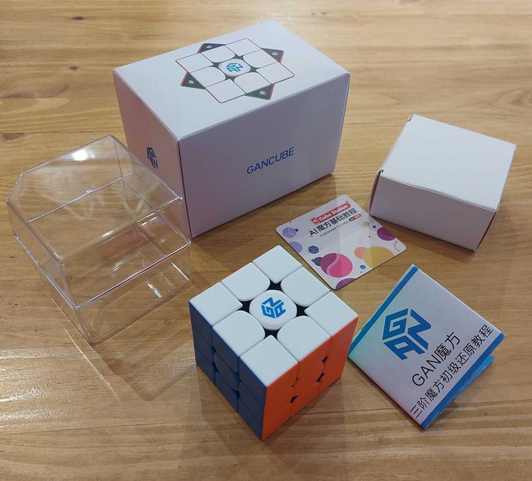 Магнитный Кубик Рубика "Gan 354 M" 3 на 3. Original. Трёшка 3*3*3 Cube