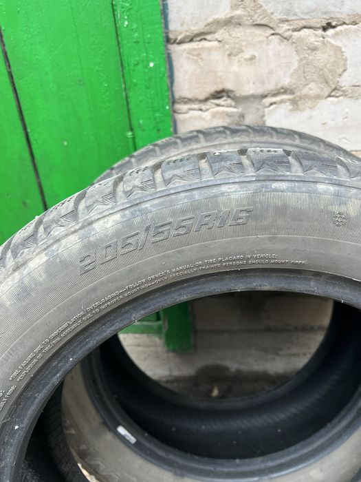 Продам 2 шины, 205.55 R16