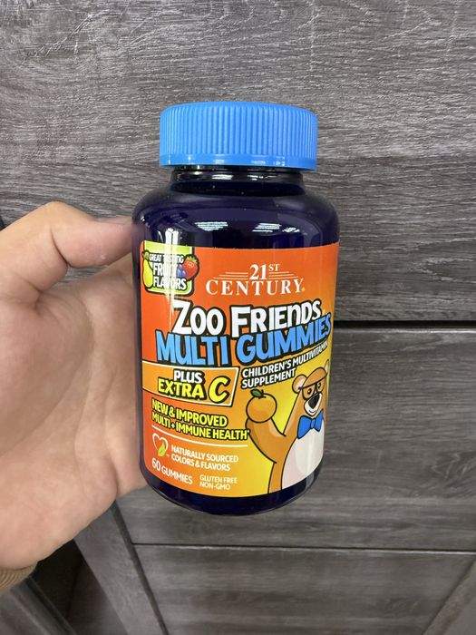 21century Zoo Friends Multi 60gummies