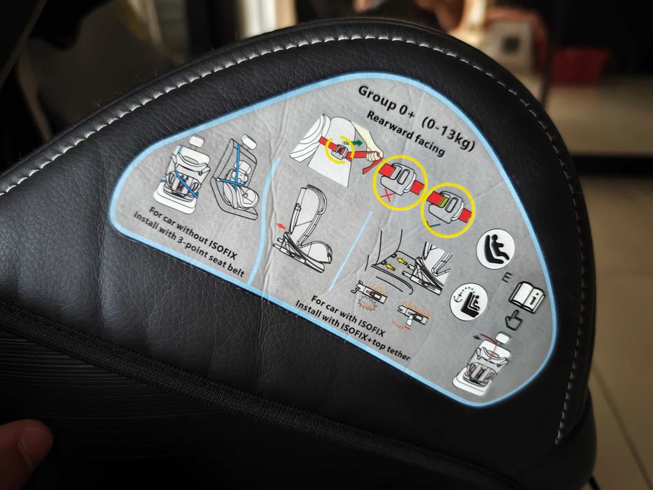 Scaun auto de copil, cu Isofix