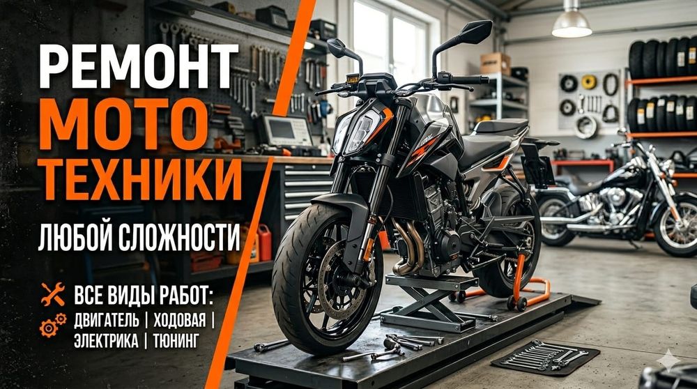 Ремонт мотоциклов