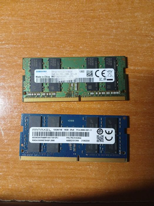 RAM DDR4 SODIMM-за лаптопи и мини PC