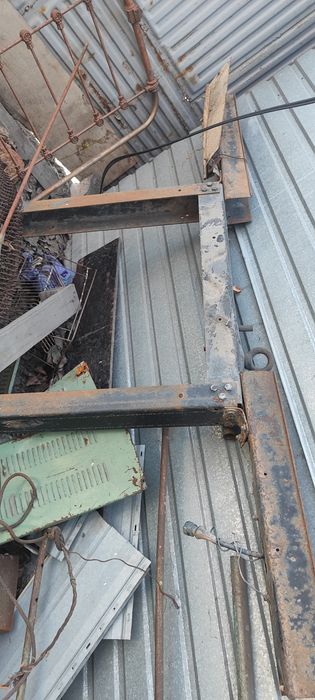 Задняя часть рамы на газель
