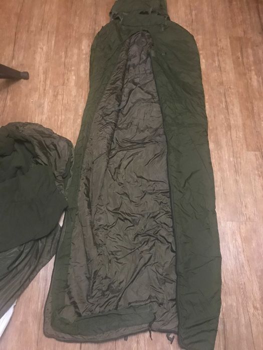 Спальный мешок с вкладышем.