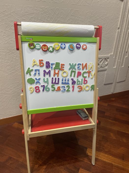 Мольберт растущий 3 в 1 BRAUBERG KIDS