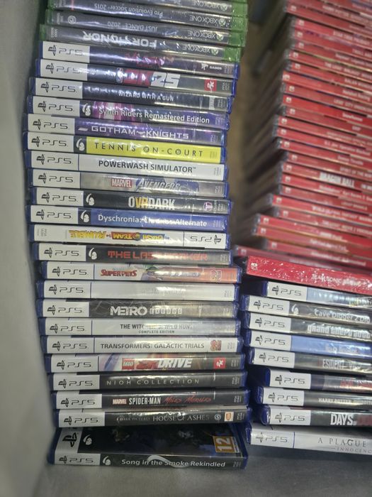 Дисклар янги уйинлар ps4 ps5 xbox one, Nintendo