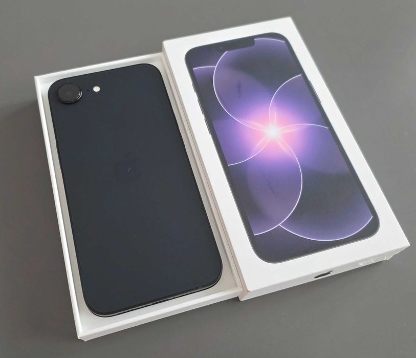 iPhone 17e, 512 GB, 8 GB RAM, 5G, Black, nou