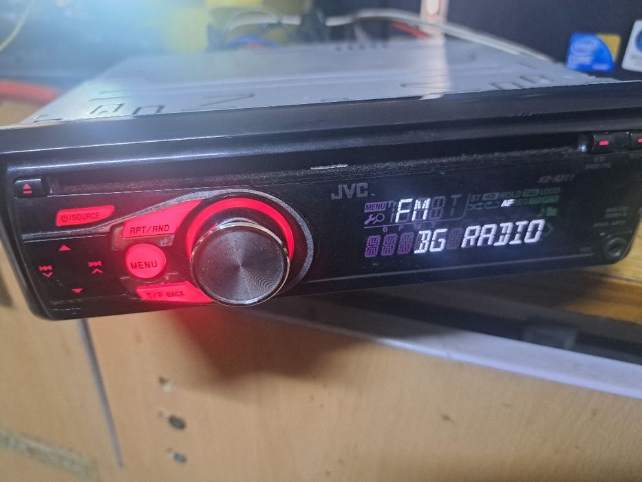 Оригинален JVC KD R312 MP3.Aux.Cd