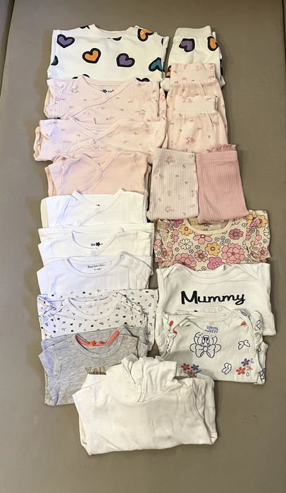 Бебешки дрешки 3-6 месеца (68) момиче