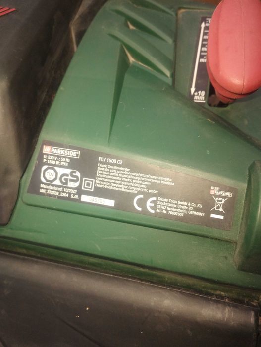 Вертикулатор parkside