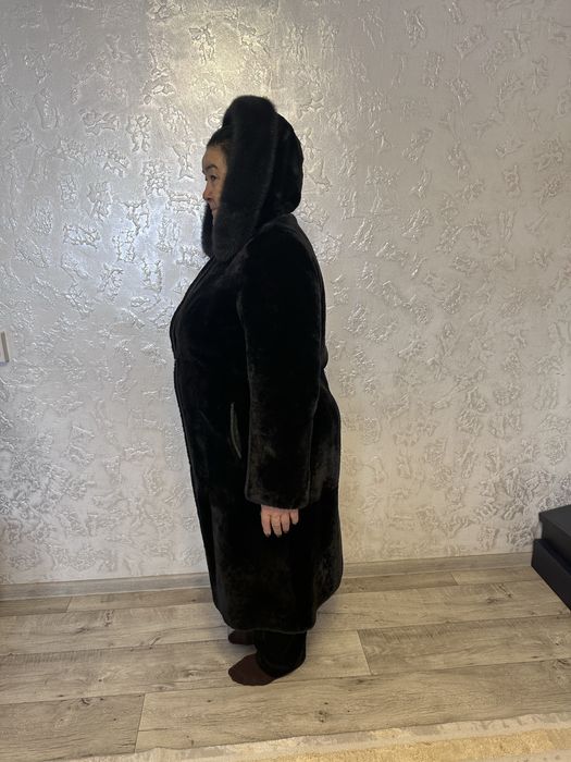 Шуба облегченый стриженный мутон