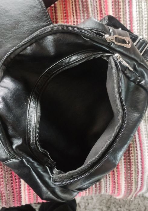 Дамска чанта/ раница от естествена кожа