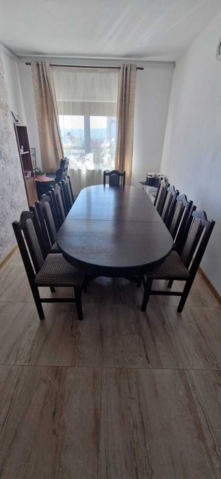 Set masa cu 10 scaune