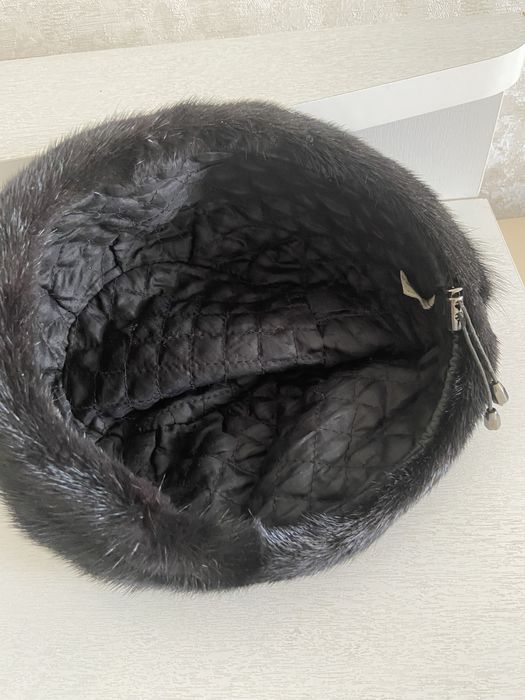 Шапка норковая берет