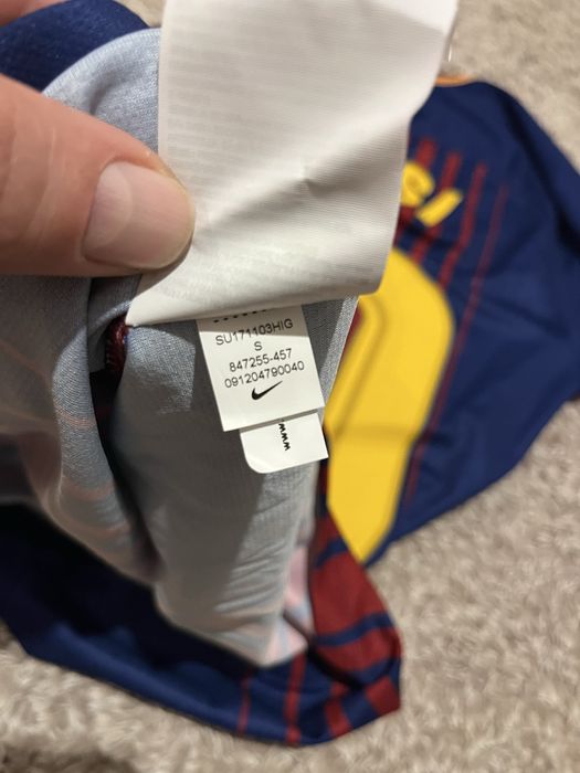 Nike x Barcelona 2017-18 Home “Messi”-оригинална тениска