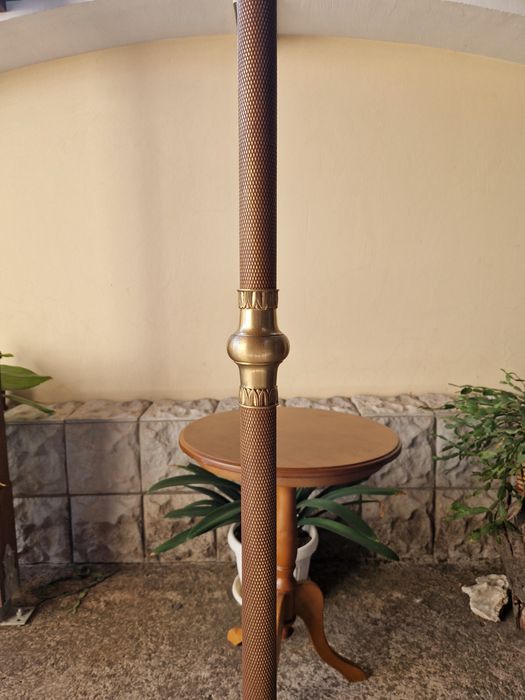 Страхотна антикварна белгийска бронзова закачалка