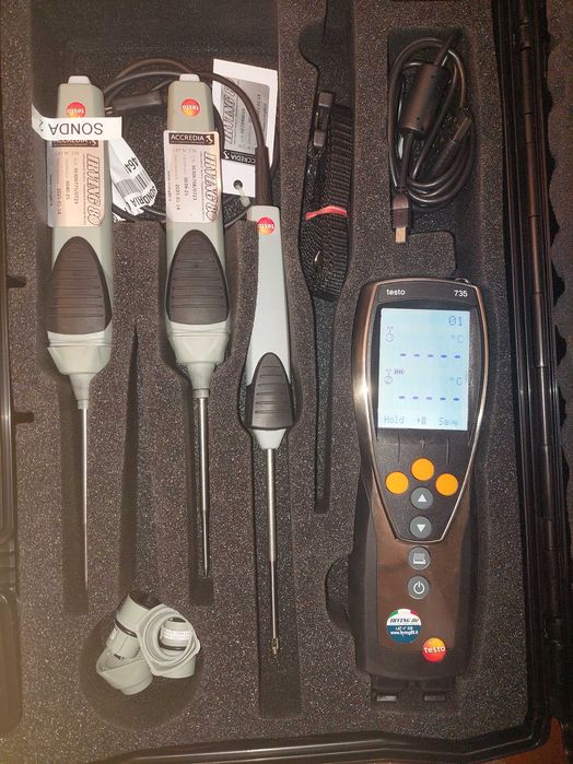 Testo 735-2  Instrument pentru măsurarea temperaturii