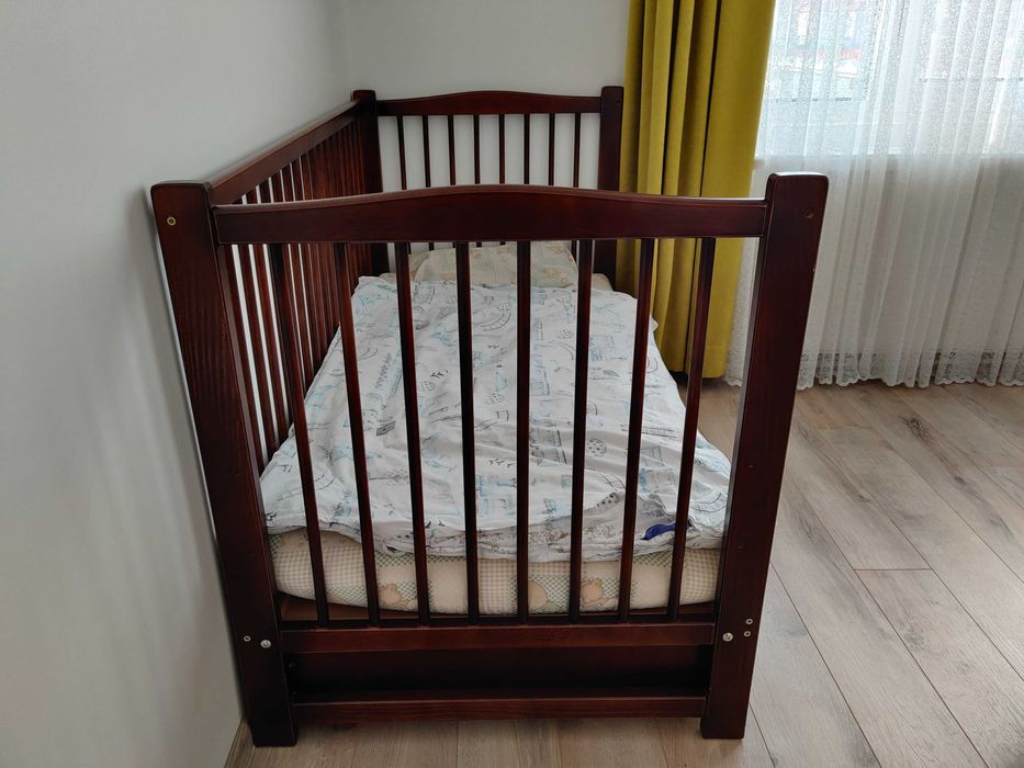 2 бр легло-кошара Арбор 70х140см + двулицев ортопедичен матрак Иввекс