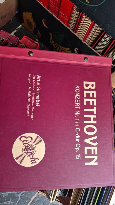 Vând 10 Discuri Grammophon & patefon colectie muzica clasică( 1 album)