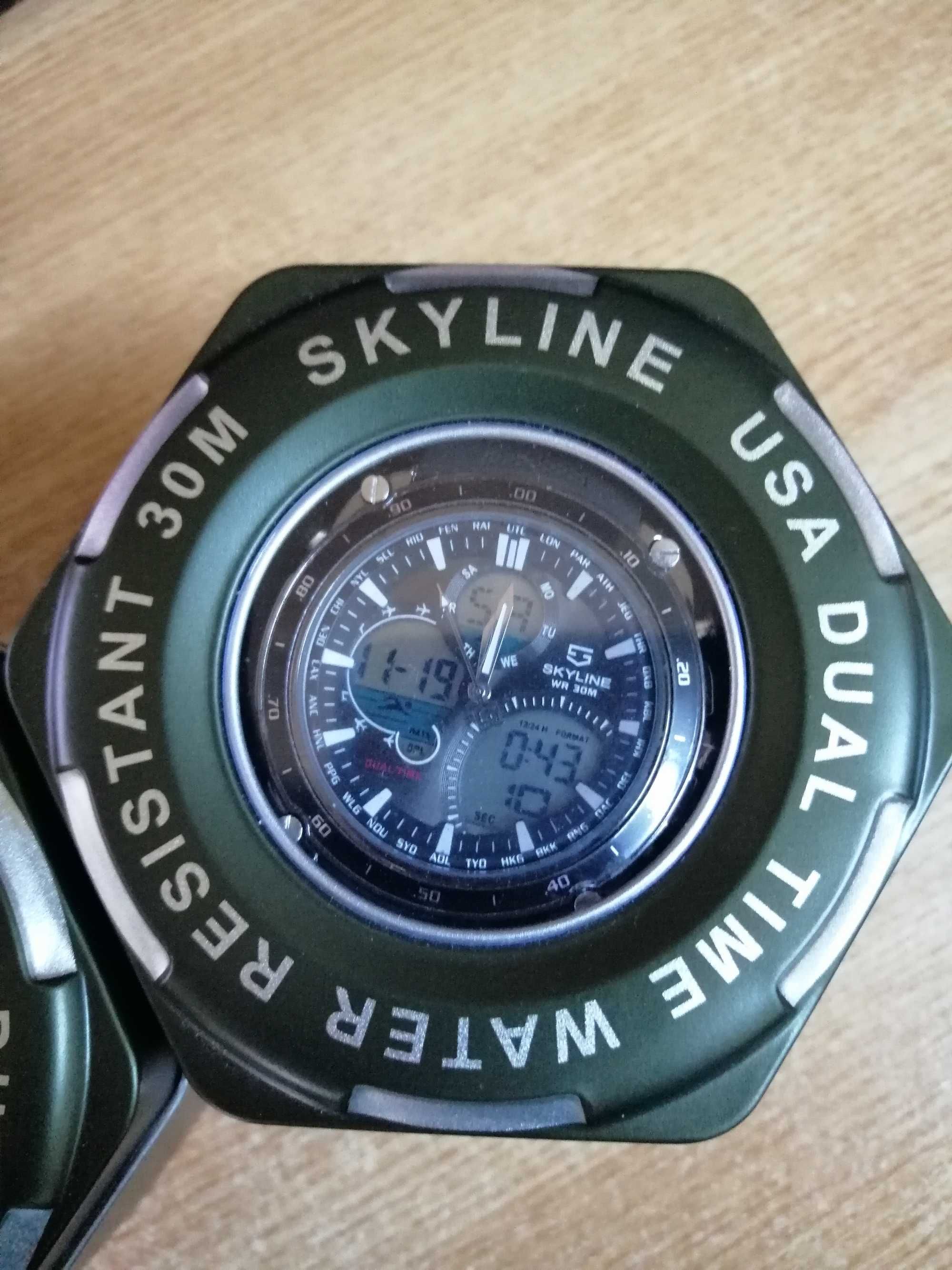 Skyline usa dual best sale time water resistant 30m