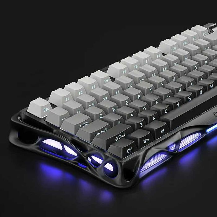 GravaStar Mercury K1 o‘yin klaviaturasi Gradient Black Б/У