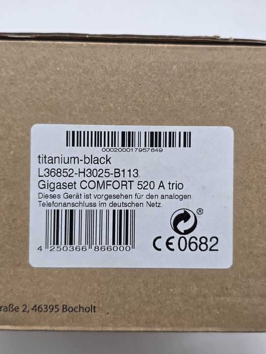 Gigaset Comfort 520A Trio - 3 telefoane DECT fara fir cu robot telefon