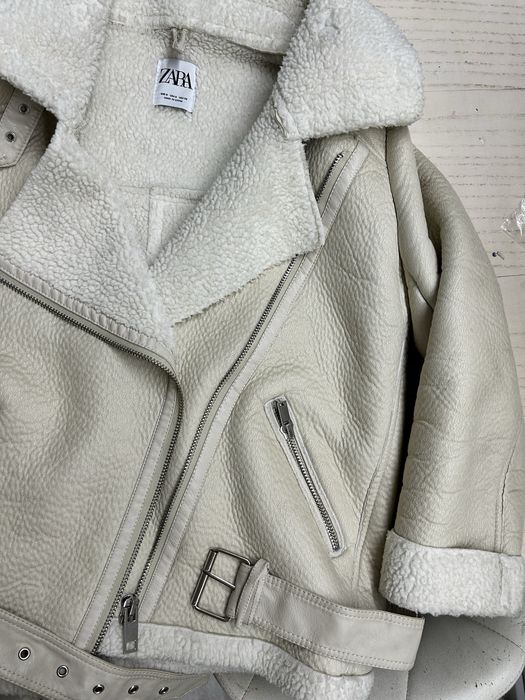 Дубленка ZARA куртка,зима