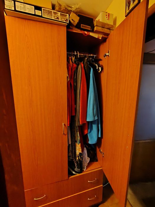 Vand sifonier/dressing in doua usi cu sertare