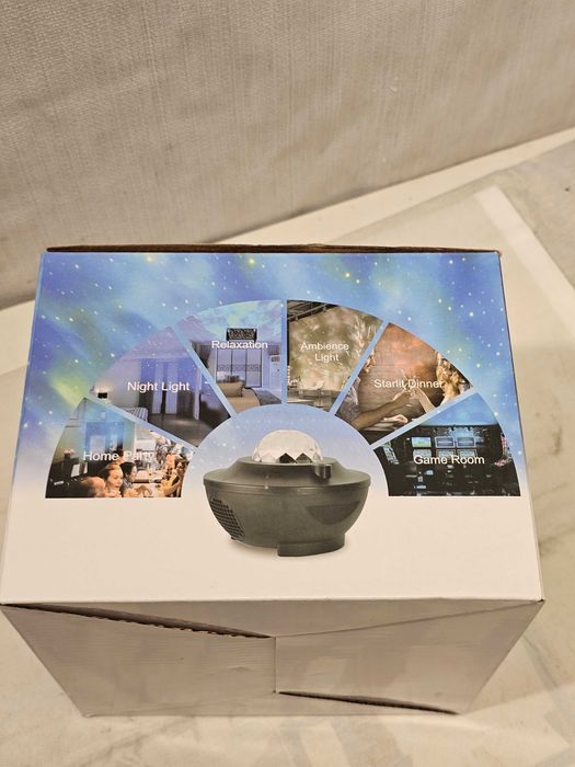 Proiector Led starry party relaxare cu boxa bluetooth