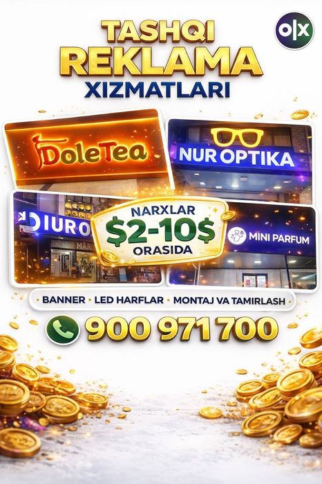 Tashqi reklama xizmatlari