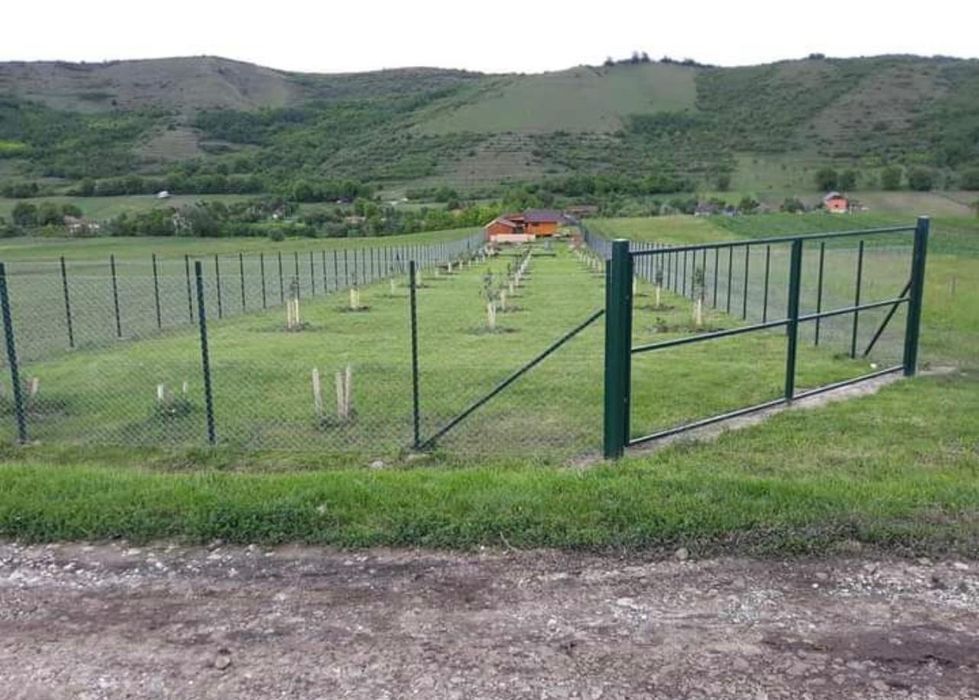 Gard din plasa verde