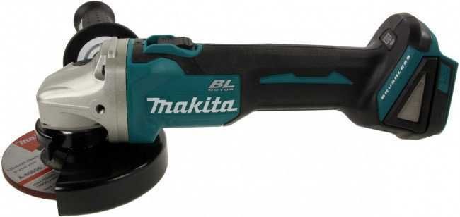 Ъглошлайф акумулаторен, безчетков, Makita DGA504Z, 18V, LXT, 125 мм