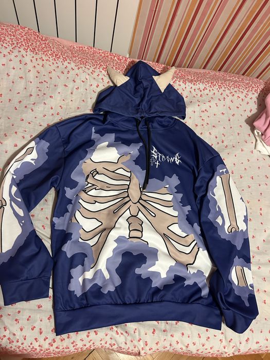 Мъжки лилав суичър