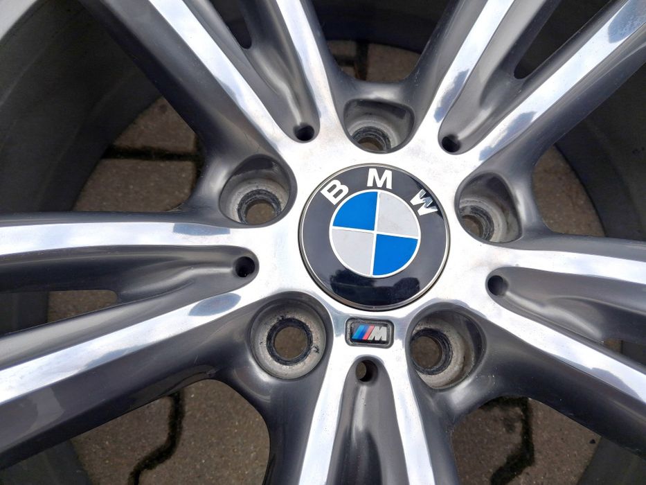 Jante BMW M pe 19 Diamond Cut originale 3 F30 4F32 roti anvelope jenti