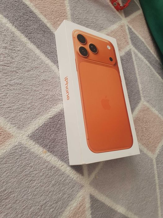 iPhone 17 pro max 512 GB now sigilat orange
