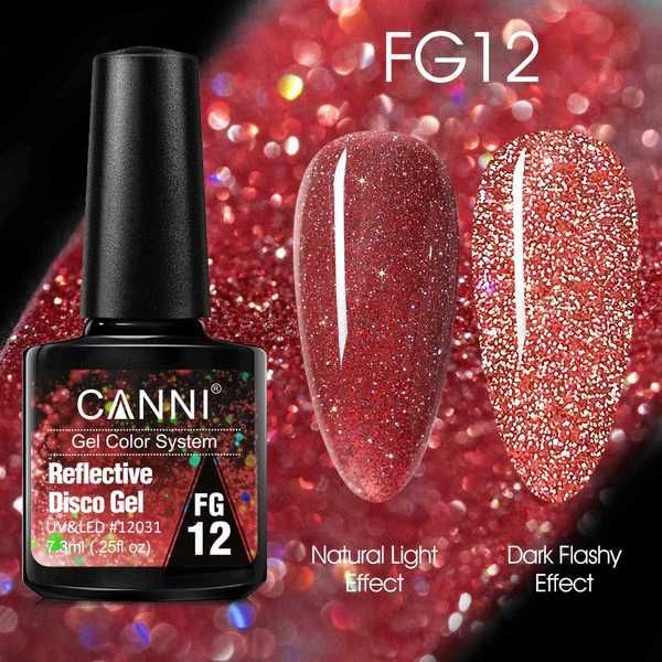 CANNI Reflective Disco Gel / диско гел лак