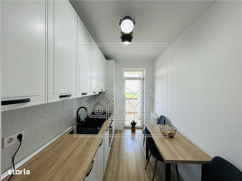 Apartament modern, 56 mp utili, 2 balcoane, etaj 1 - H.Coanda