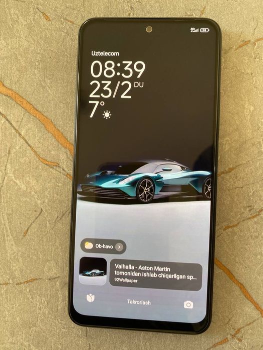 Redmi note 12 karobkasi bor