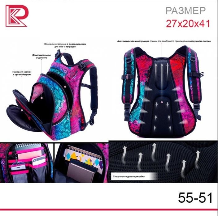 Школьный рюкзак.